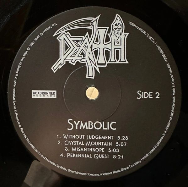 Vinyl Record Death - Symbolic LP - img.4
