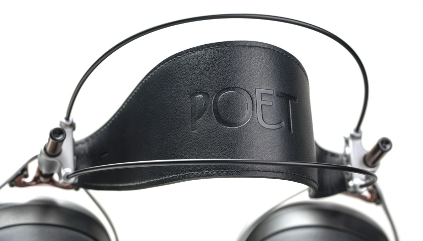 Meze Poet - headband made of leather and suede