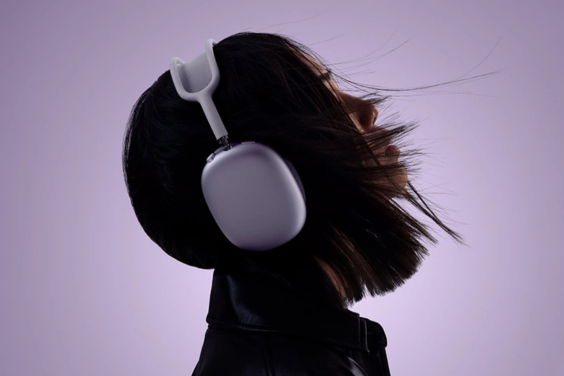 The Apple AirPods Max are ideal for productivity with excellent noise cancellation, superior sound quality, and comfortable design for long use.