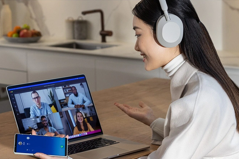 Sony WH-1000XM5 – Ideal for productivity due to its excellent noise cancellation, long battery life and comfortable fit for extended wear