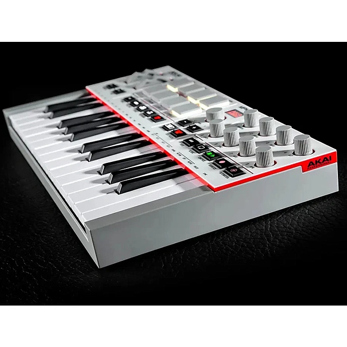 MIDI Keyboard AKAI PRO MPK Mini IV White - img.3