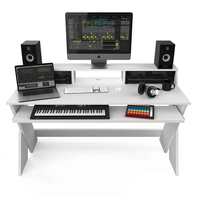Table Glorious Sound Desk Pro White - img.2