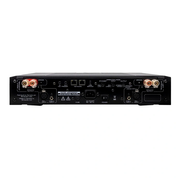 Power Amp Moon by Simaudio 461 Silver Black - img.2