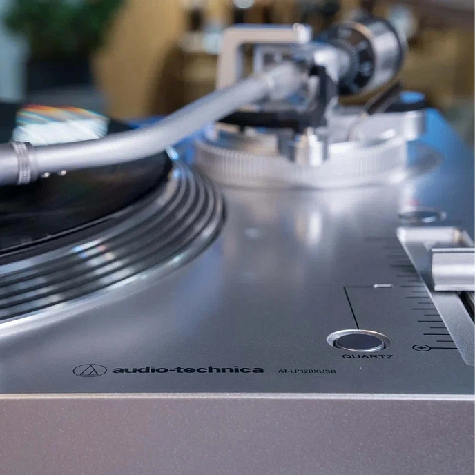 Turntable Audio-Technica AT-LP120XUSB Silver - img.6
