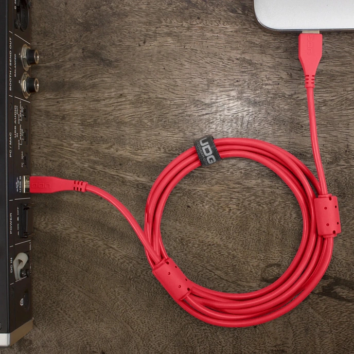 Cable UDG Ultimate Audio Cable USB-A - USB-B 2m Red - img.2