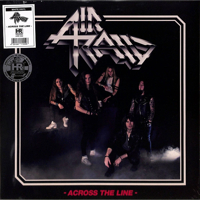 Vinyl Record Air Raid - Across the Line LP - img.0