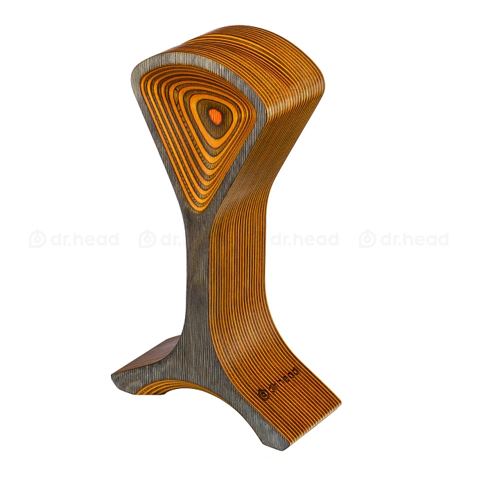 Headphone stand Dr.Head Under Wood Snowstorm 2 Orange / Black - img.0