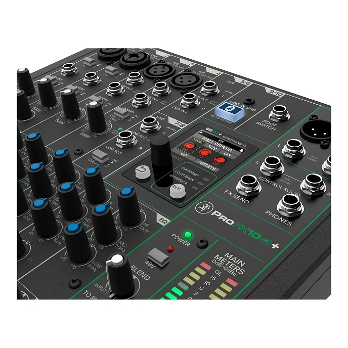 Mixing console Mackie ProFX10v3+ Black - img.5