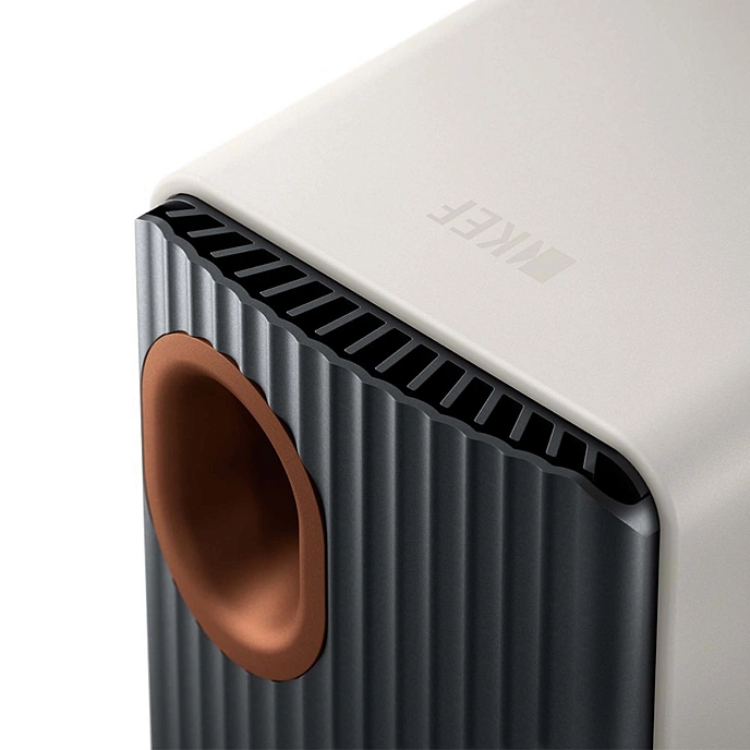 Bookshelf speakers KEF LS50 Wireless II Mineral White + KEF S2 Floor Stand - img.5