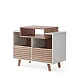Hi-Fi Stand NorStone Oslo Vinyl 800 White/Light Oak - img.2 Hi-Fi Stand NorStone Oslo Vinyl 800 White/Light Oak - img.2