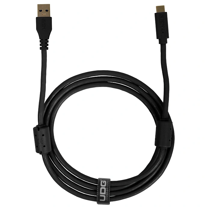 Cable UDG Ultimate Audio Cable USB-C - USB-A Straight 1.5m Black - img.0