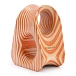 Headphone stand Dr.Head Under Wood Typhoon 1 Natural Orange - img.1