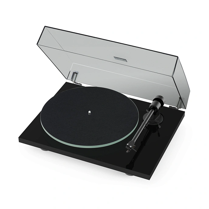 Turntable Pro-Ject T1 BT OM 5E Piano Black - img.0