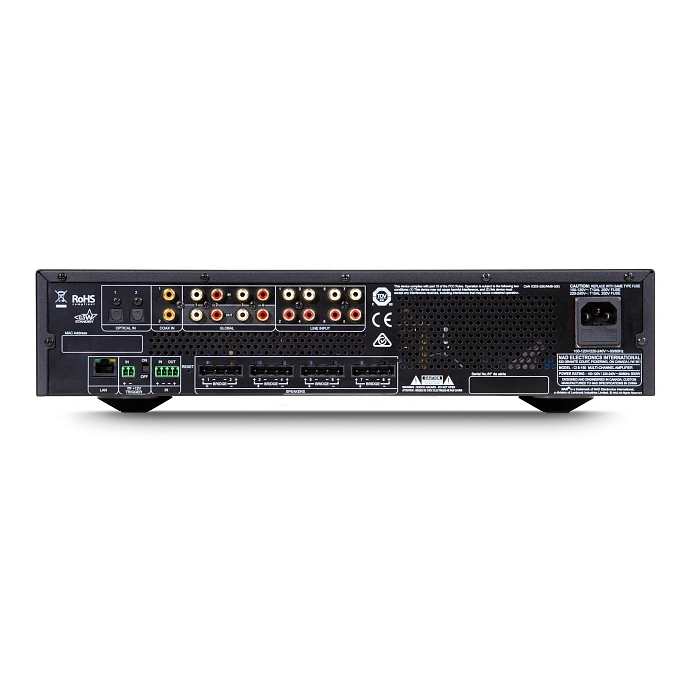 Multiroom Amplifier NAD CI8 - 150 DSP Black - img.1