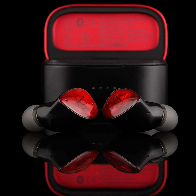 Wireless Headphones Noble Audio FoKus Amadeus Black Red - img.11