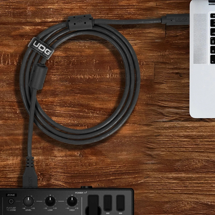 Cable UDG Ultimate Audio Cable USB-C - USB-A Straight 1.5m Black - img.4