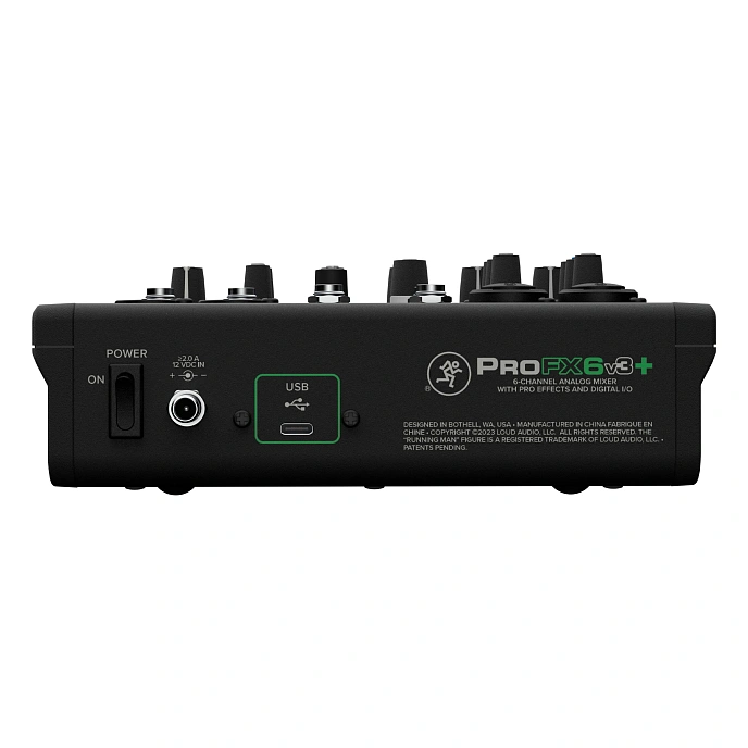 Mixing console Mackie ProFX6v3+ Black - img.3