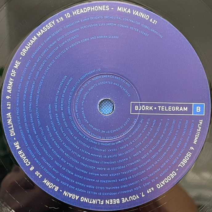 Vinyl Record Bjork - Telegram - 2LP - img.5