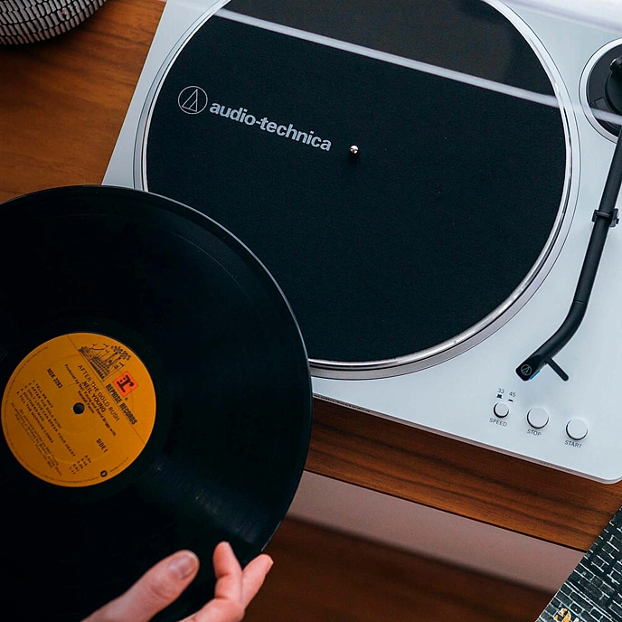 Turntable Audio-Technica AT-LP70XBT WS White/Silver - img.5