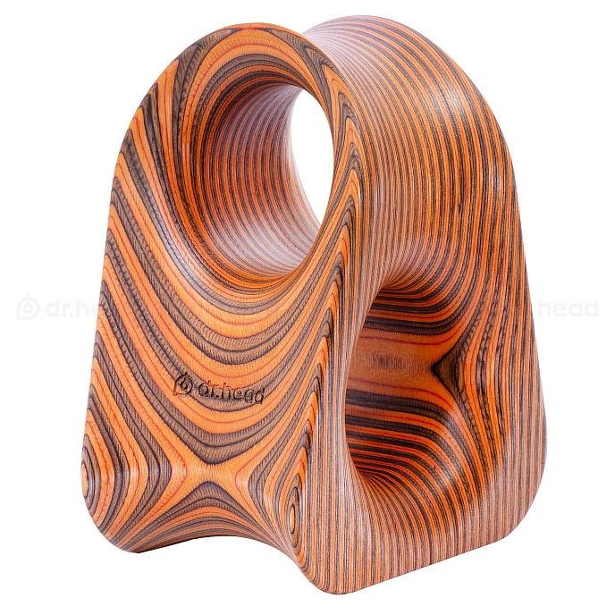 Headphone stand Dr.Head Under Wood Typhoon 1 Orange Black - img.0