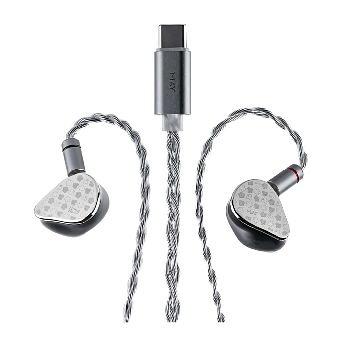 In-ear headphones MoonDrop May DSP Silver - img.0