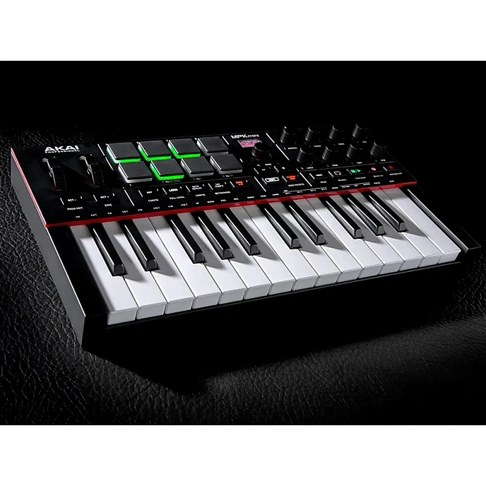 MIDI Keyboard AKAI PRO MPK Mini IV Black - img.3