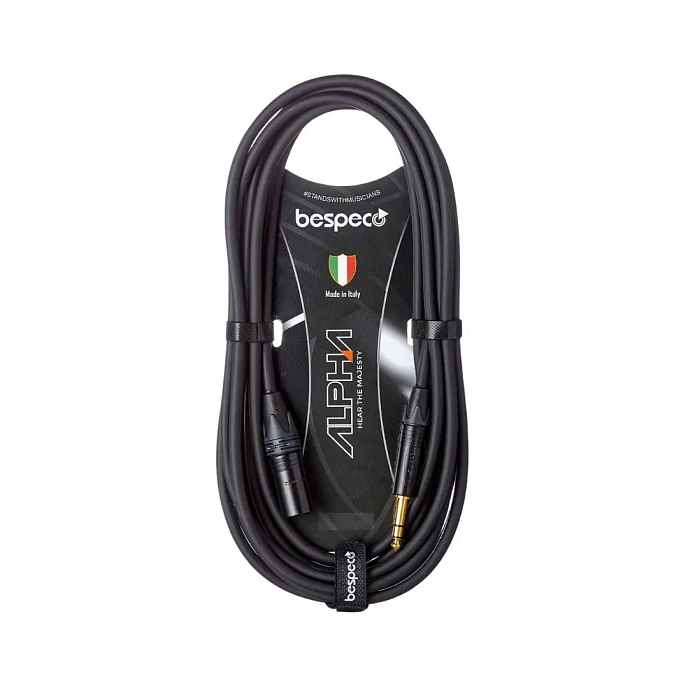 Cable Bespeco AHSMM900 XLR - 6.3mm 9.0m - img.1