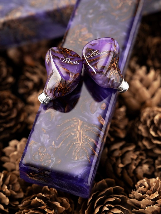 In-ear headphones Queen Of Audio Adonis New Purple - img.12