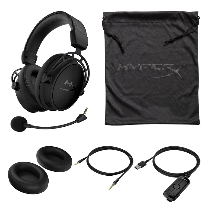 Gaming headset HyperX Cloud Alpha S Blackout - img.6