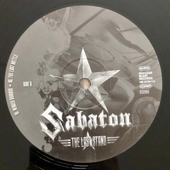 Vinyl Record Sabaton - The Last Stand - 2LP - img.4