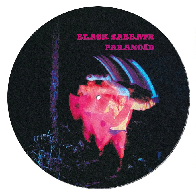Vinyl Accessory Pyramid Black Sabbath Paranoid (12 Slipmat) Black - img.0