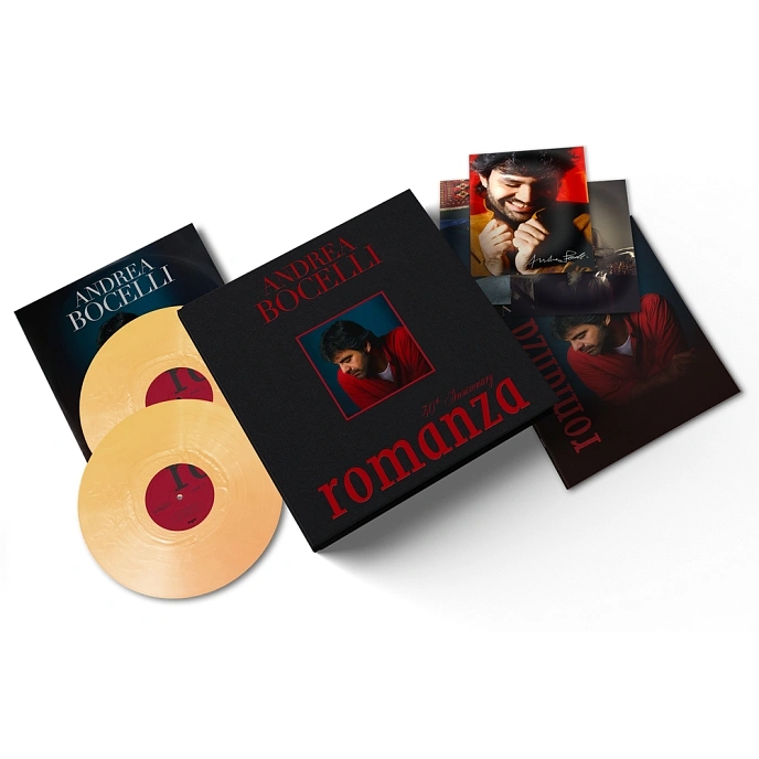 Vinyl Record Andrea Bocelli - Romanza: 30th Anniversary (Gold) - 2LP - img.1