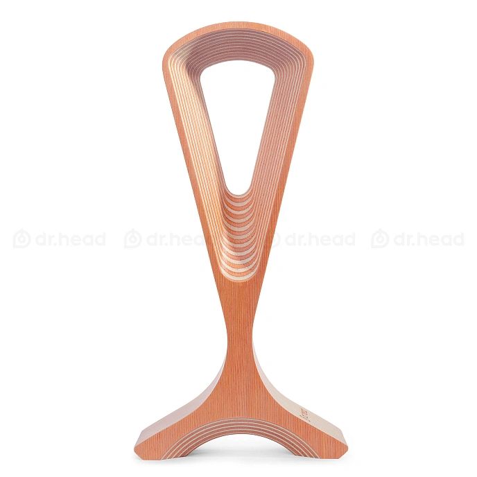 Headphone stand Dr.Head Under Wood Snowstorm 1 Natural Orange - img.1