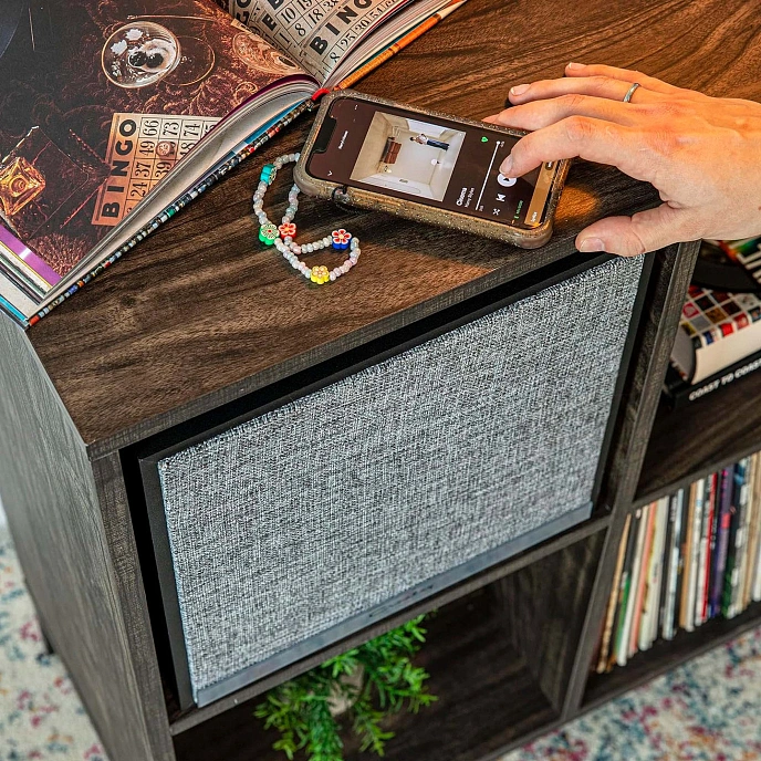 Portable speaker Crosley Cadence Cube black - img.7