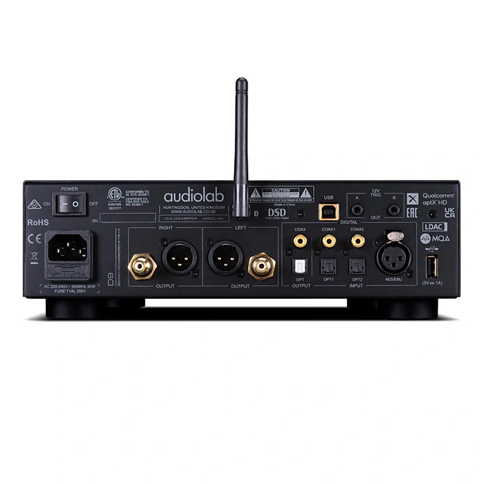 Headphone Amplifiers and DACs Audiolab D9 Black - img.3