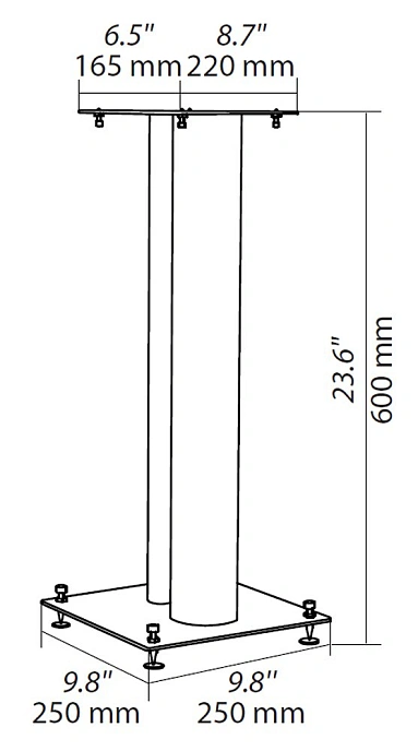 Hi-Fi Stand NorStone Stylum 2 White - img.4