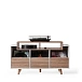 Hi-Fi Stand NorStone Oslo Vinyl 1200 White/Light Oak - img.1 Hi-Fi Stand NorStone Oslo Vinyl 1200 White/Light Oak - img.1