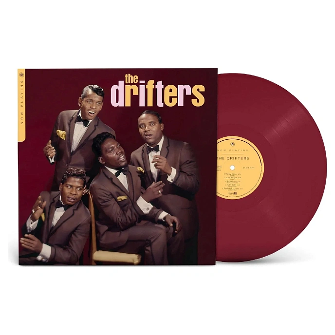Vinyl Record The Drifters - Now Playing (Deep Ruby Baby) LP - img.1