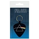 Souvenir Pyramid Pink Floyd Dark Side Of The Moon (Woven Keychain) Black - img.1 Souvenir Pyramid Pink Floyd Dark Side Of The Moon (Woven Keychain) Black - img.1