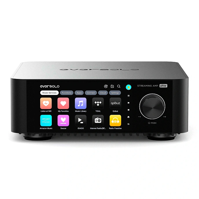 Kit KEF Q Concerto Meta Satin White + Eversolo Play Black - img.7