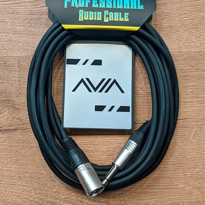 Cable AVIA TXM Black 6.3mm Stereo(m) - XLR(m) 3m - img.1