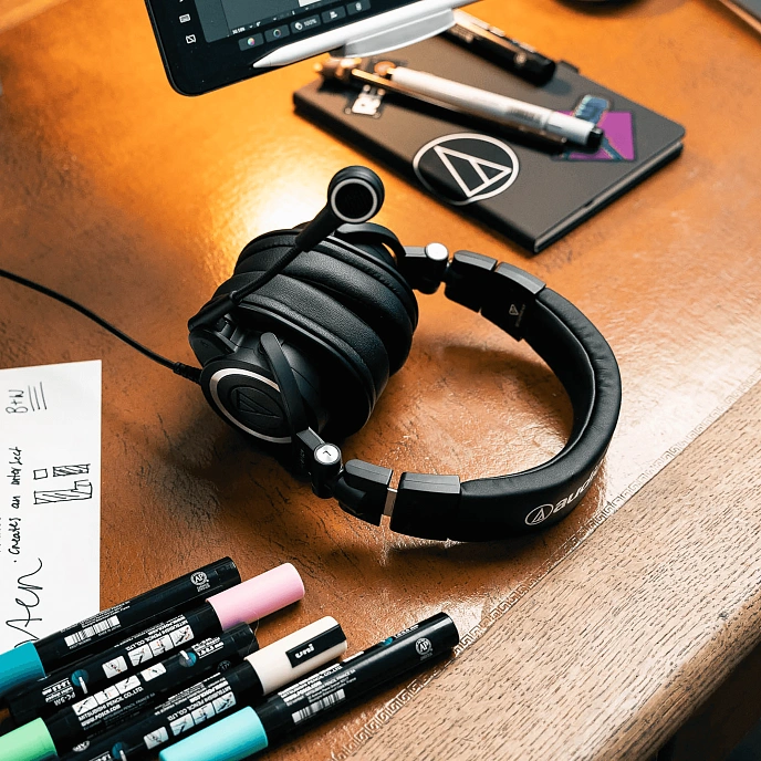 Gaming headset Audio-Technica ATH-M50xSTS-USB Black - img.12