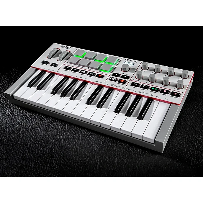 MIDI Keyboard AKAI PRO MPK Mini IV White - img.6