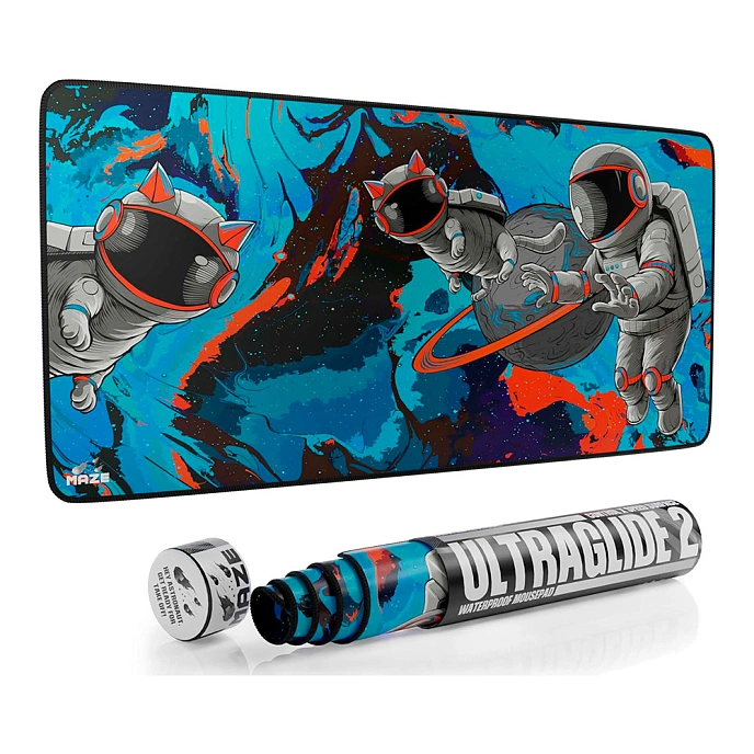 Mouse pad Maze ASTRO PAW-RC Blue 2XL - img.0