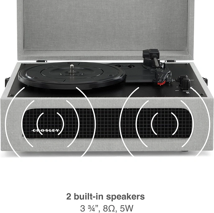 Turntable Crosley Voyager Plus Gray - img.3