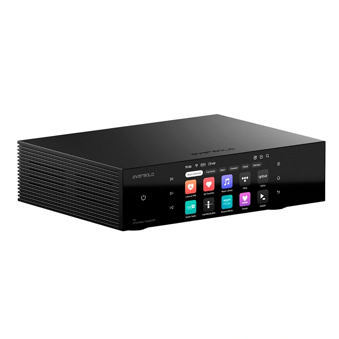 Network Audio Player Eversolo T8 Streaming Transport Black - img.2