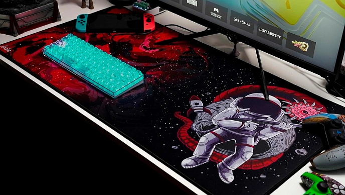 Mouse pad Maze ASTRO CGR-R Red 2XL - img.1