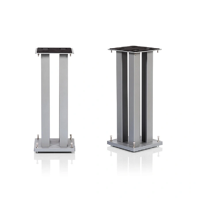 Speaker Stands NorStone Stylum Square Speaker Satin Silver - img.0