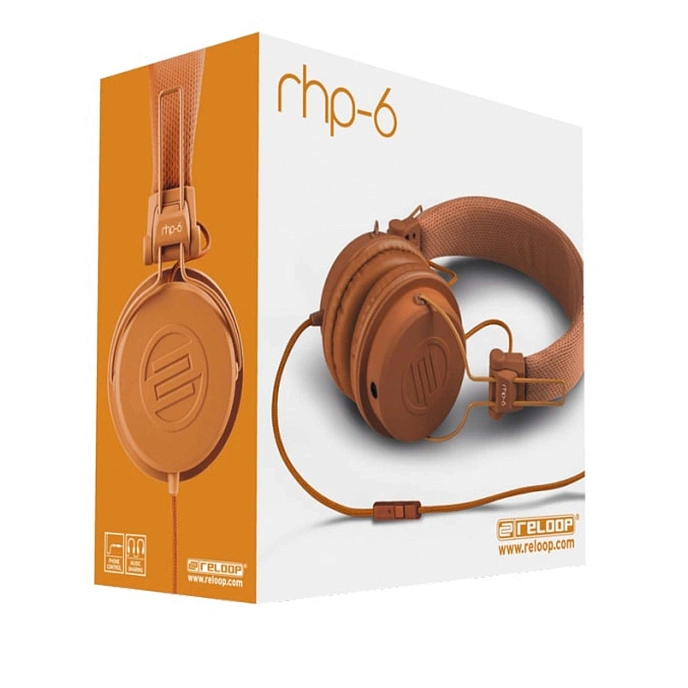 DJ headphones Reloop RHP-6 Orange - img.4