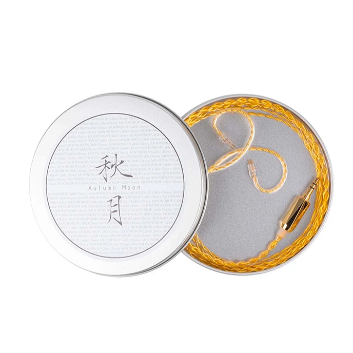 Cable MoonDrop Autumn Moon gold 2pin 4.4mm - img.3